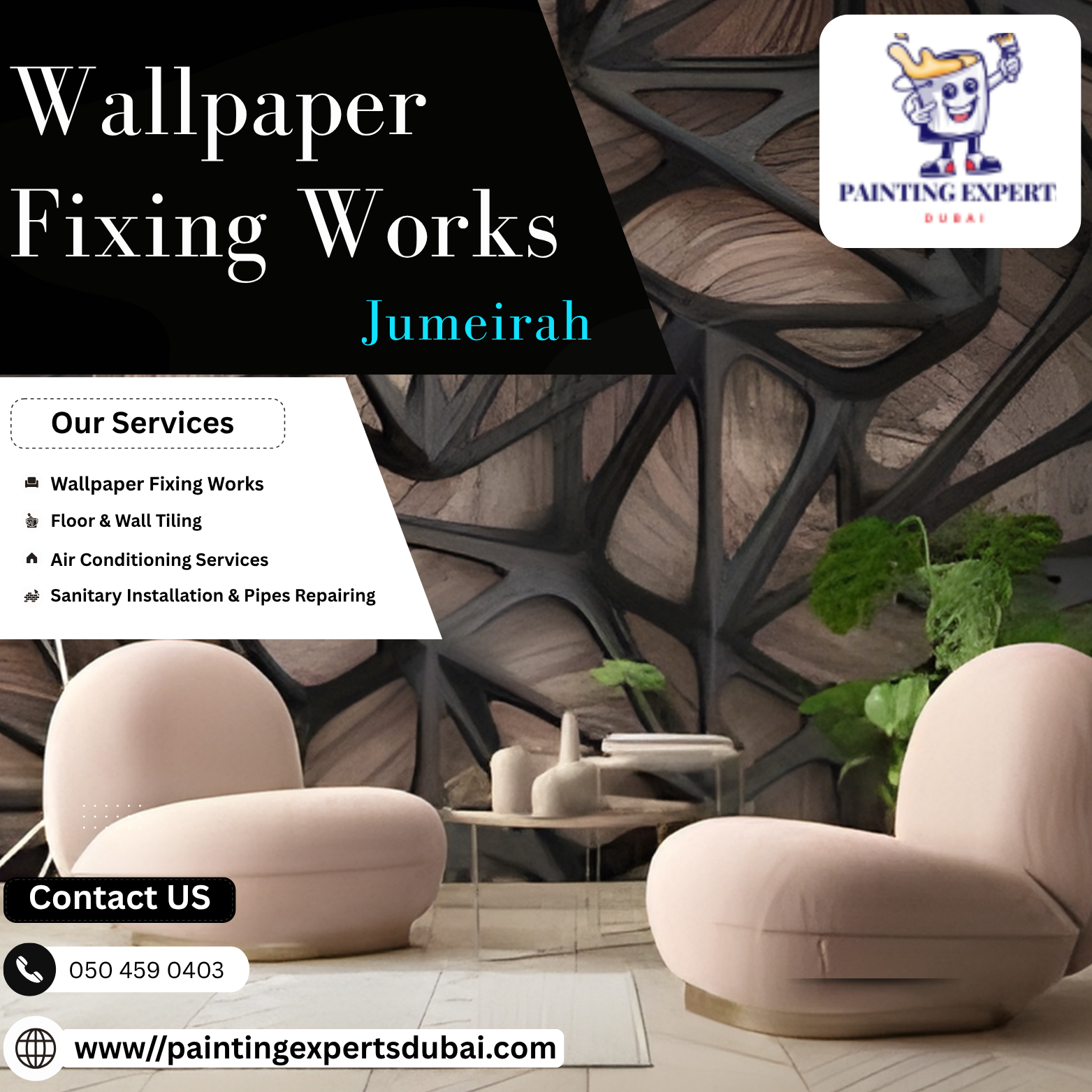 Wallpaper Fixing Works Jumeirah