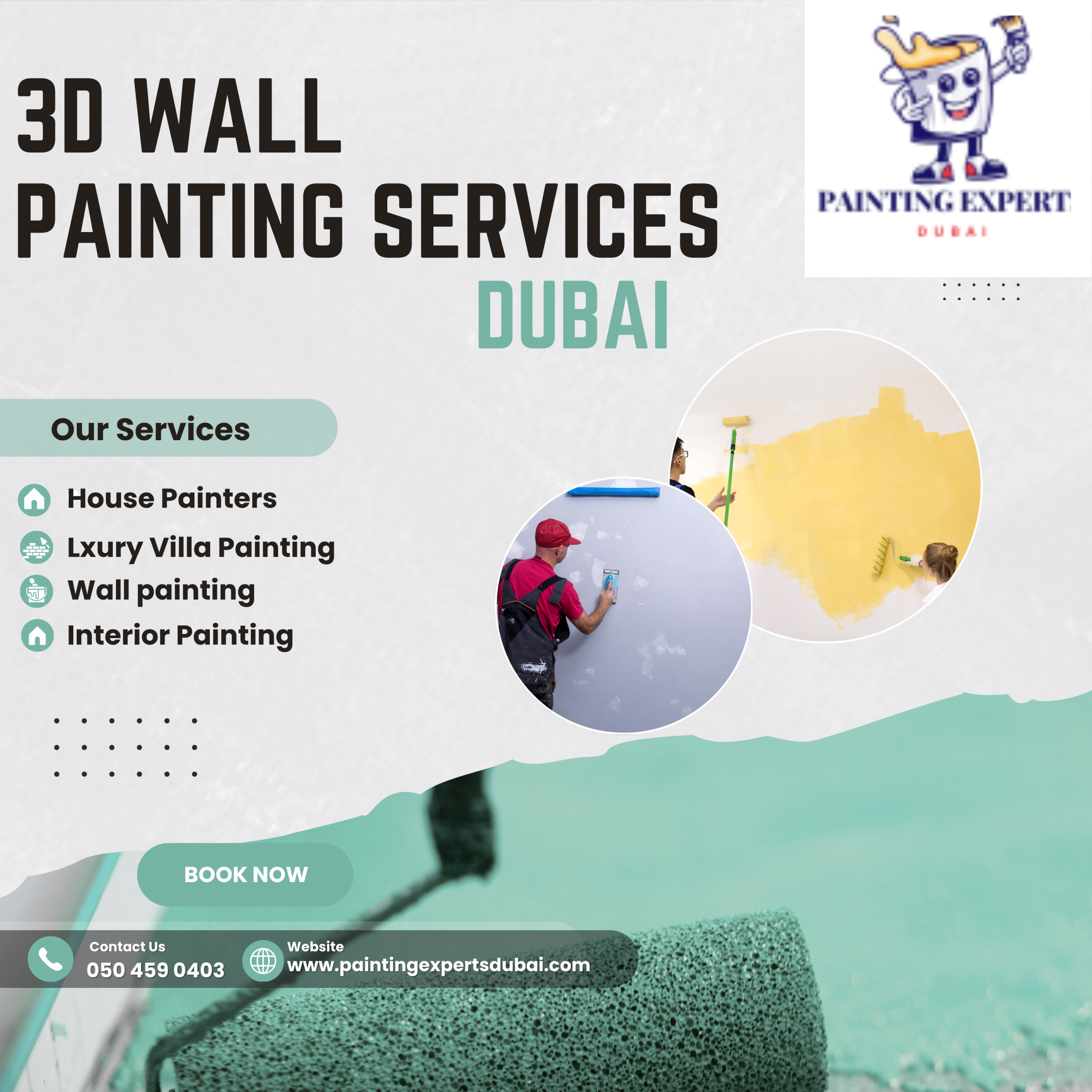 3d Wall painting services Dubai
