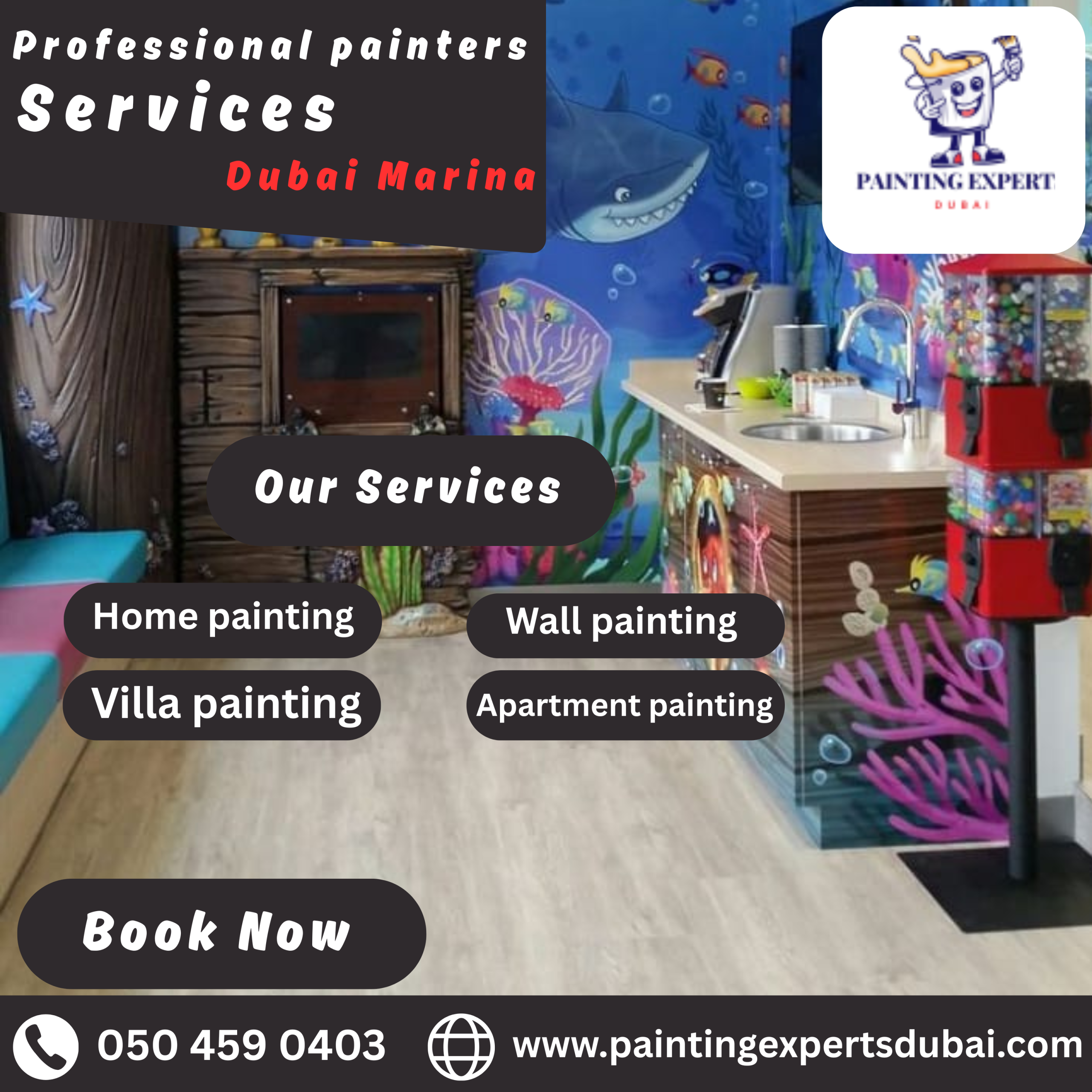 Professional painters Dubai Marina