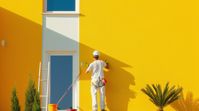 Home exterior painting