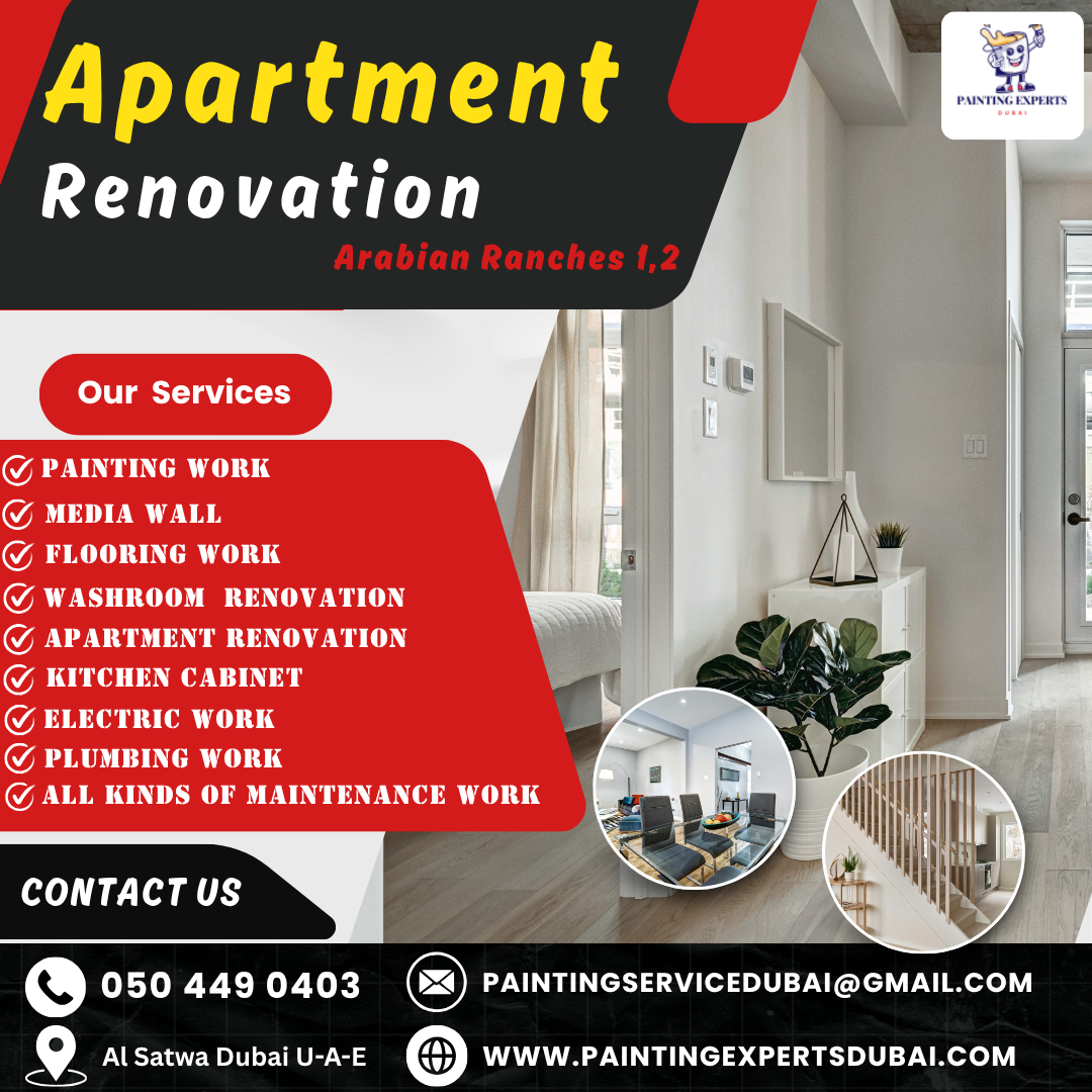 Apartment Renovation Arabian Ranches 1,2