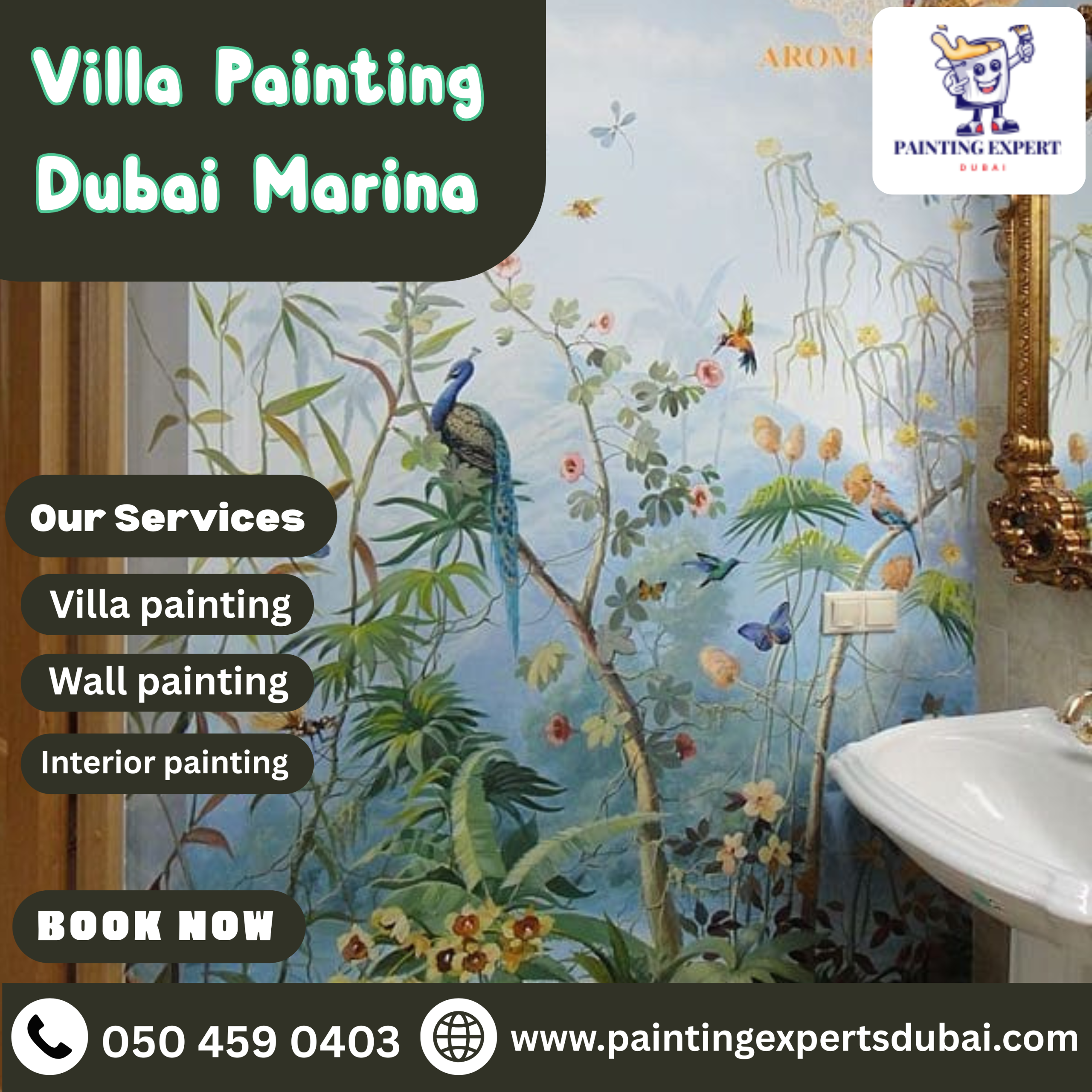 Villa painting Dubai Marina