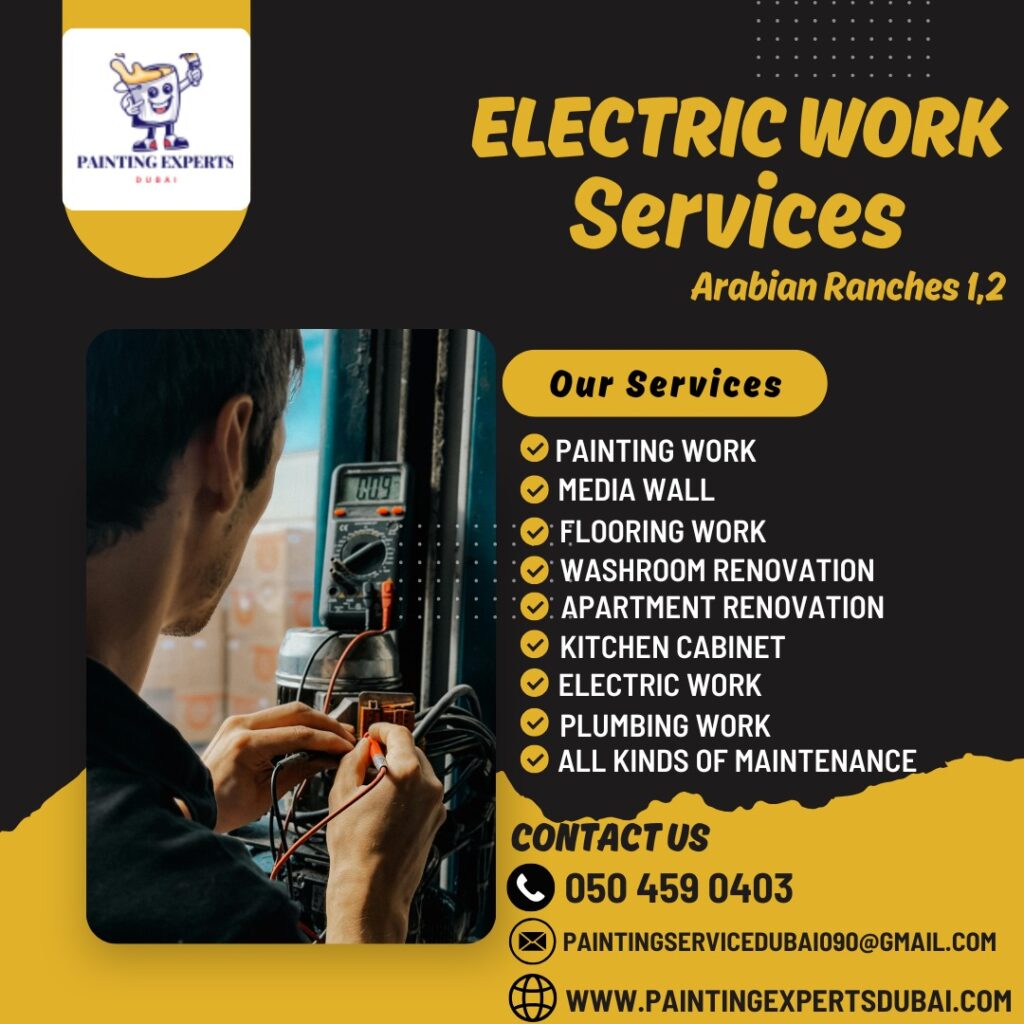 Electric Work Arabian Ranches 1,2