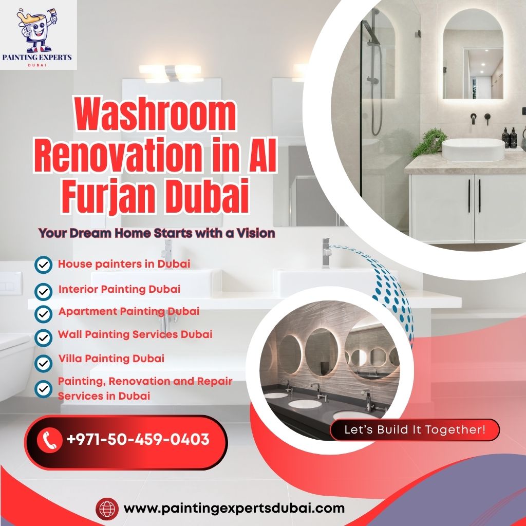 Washroom Renovation in Al Furjan Dubai