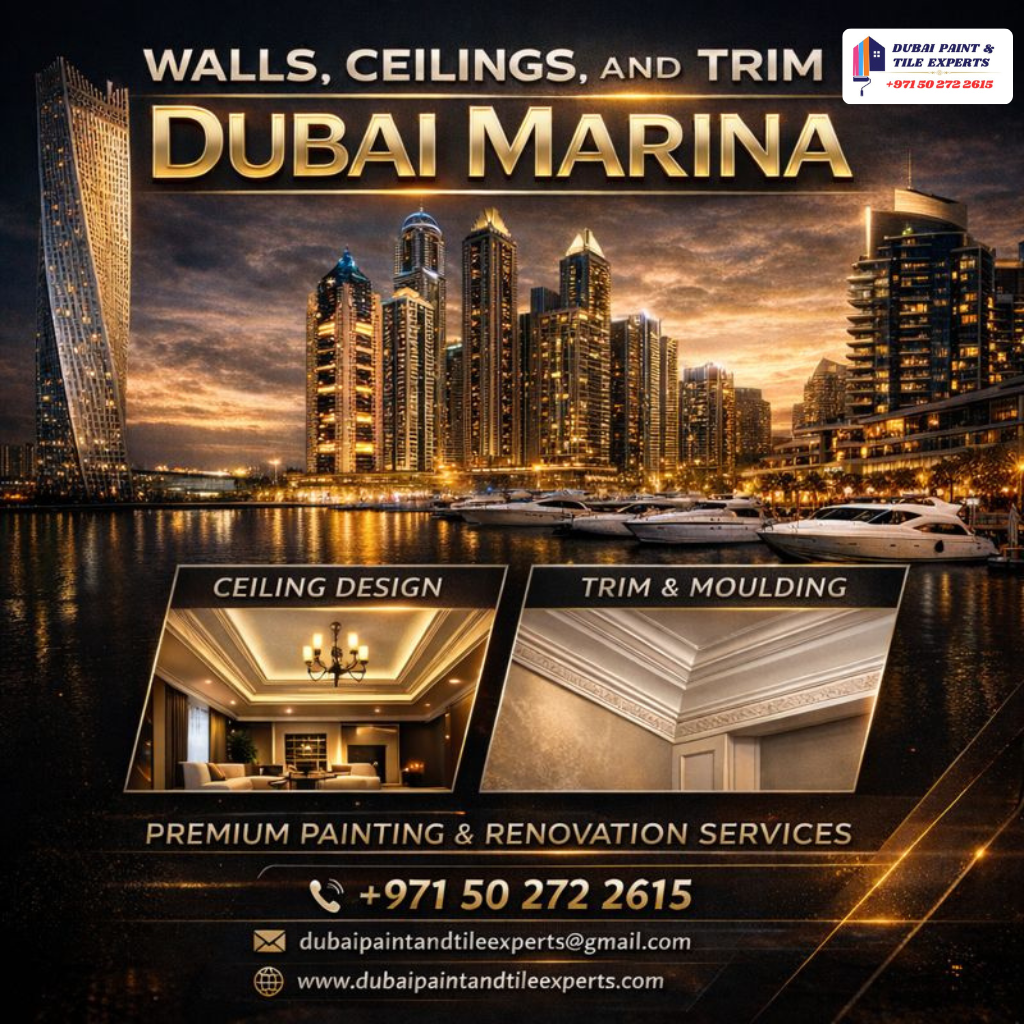 Walls, ceilings, and trim Dubai Marina | +971502722615 walls, ceilings, and trim dubai marina