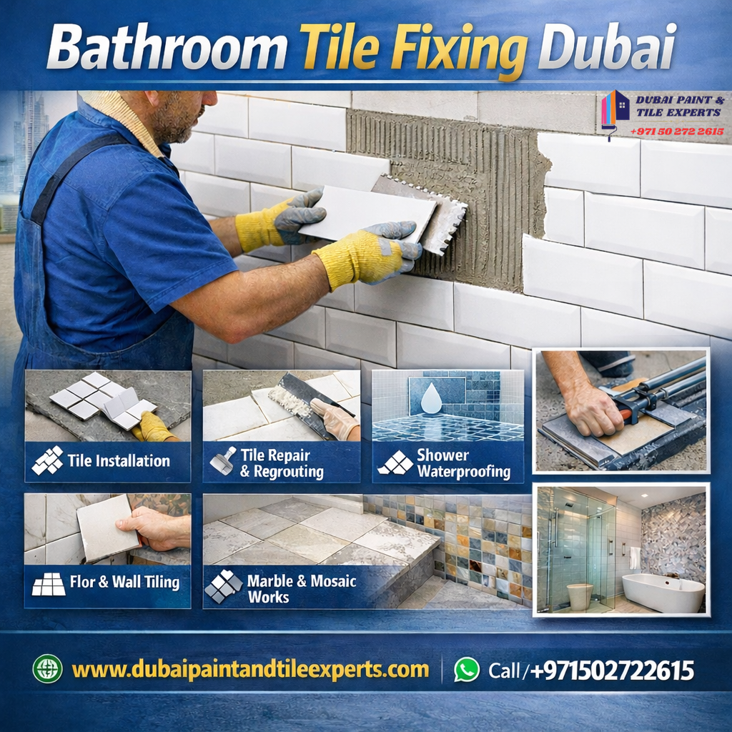 Bathroom tile fixing Dubai bathroom tile fixing dubai