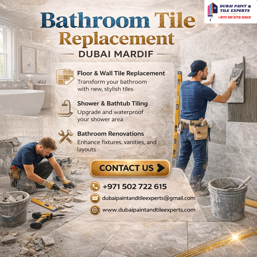 Bathroom tile replacement Dubai Mardif bathroom tile replacement dubai mardif