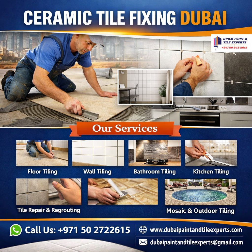 Ceramic tile fixing Dubai ceramic tile fixing dubai