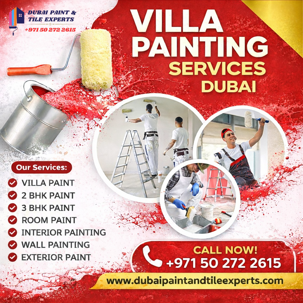 Villa Painting Services Dubai villa painting services dubai