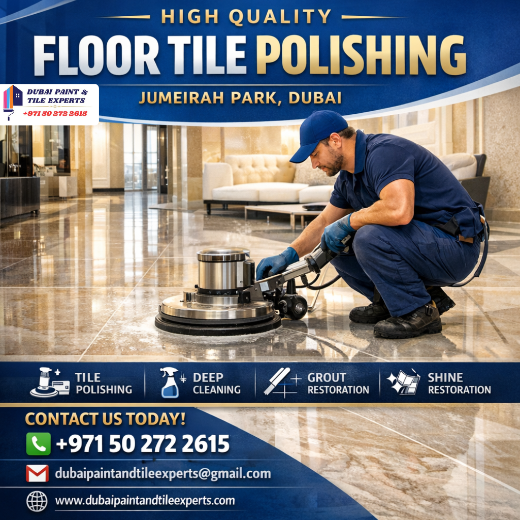 High Quality Floor Tile Polishing Jumeirah park Dubai high quality floor tile polishing jumeirah park dubai