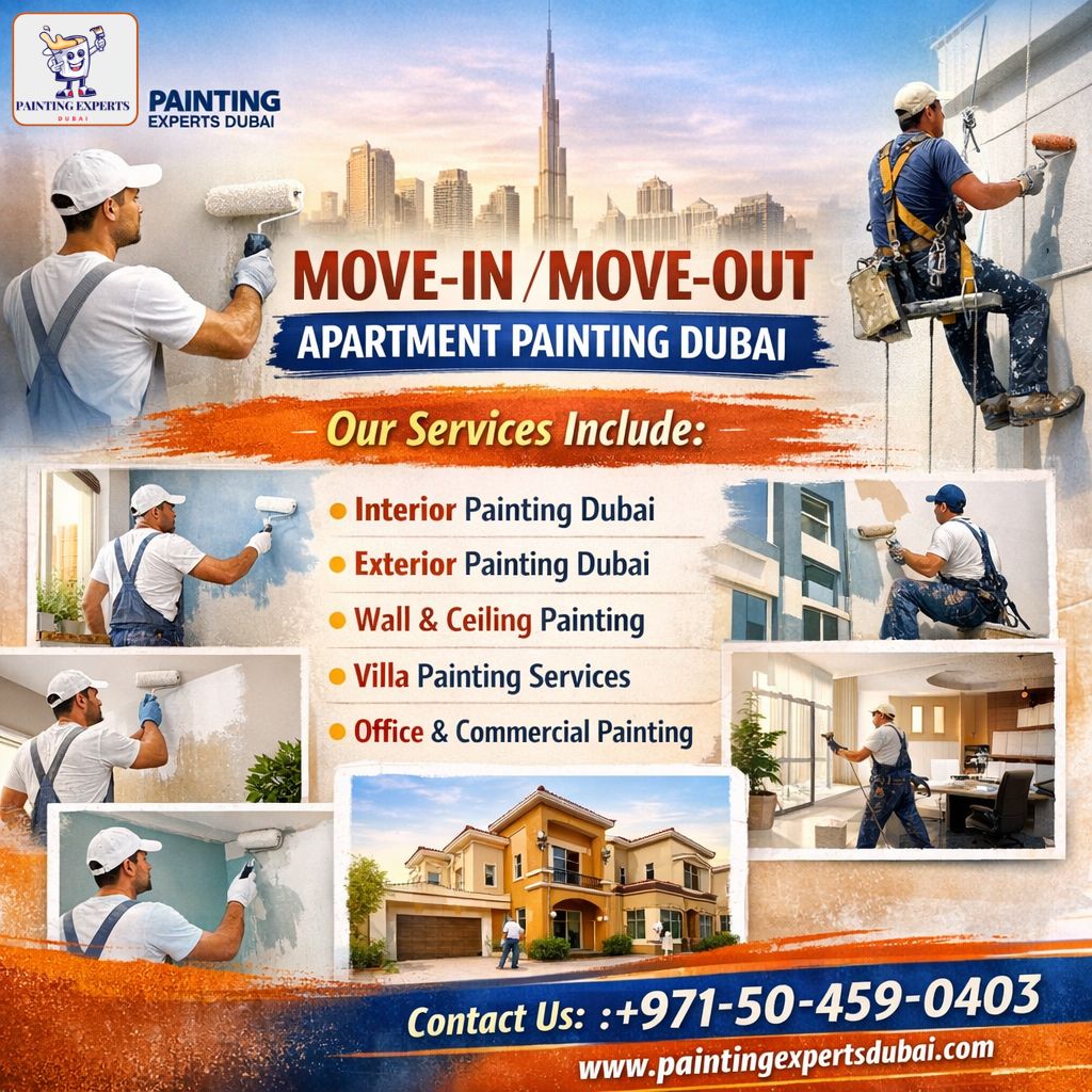 Move-In Move-Out Apartment Painting Dubai