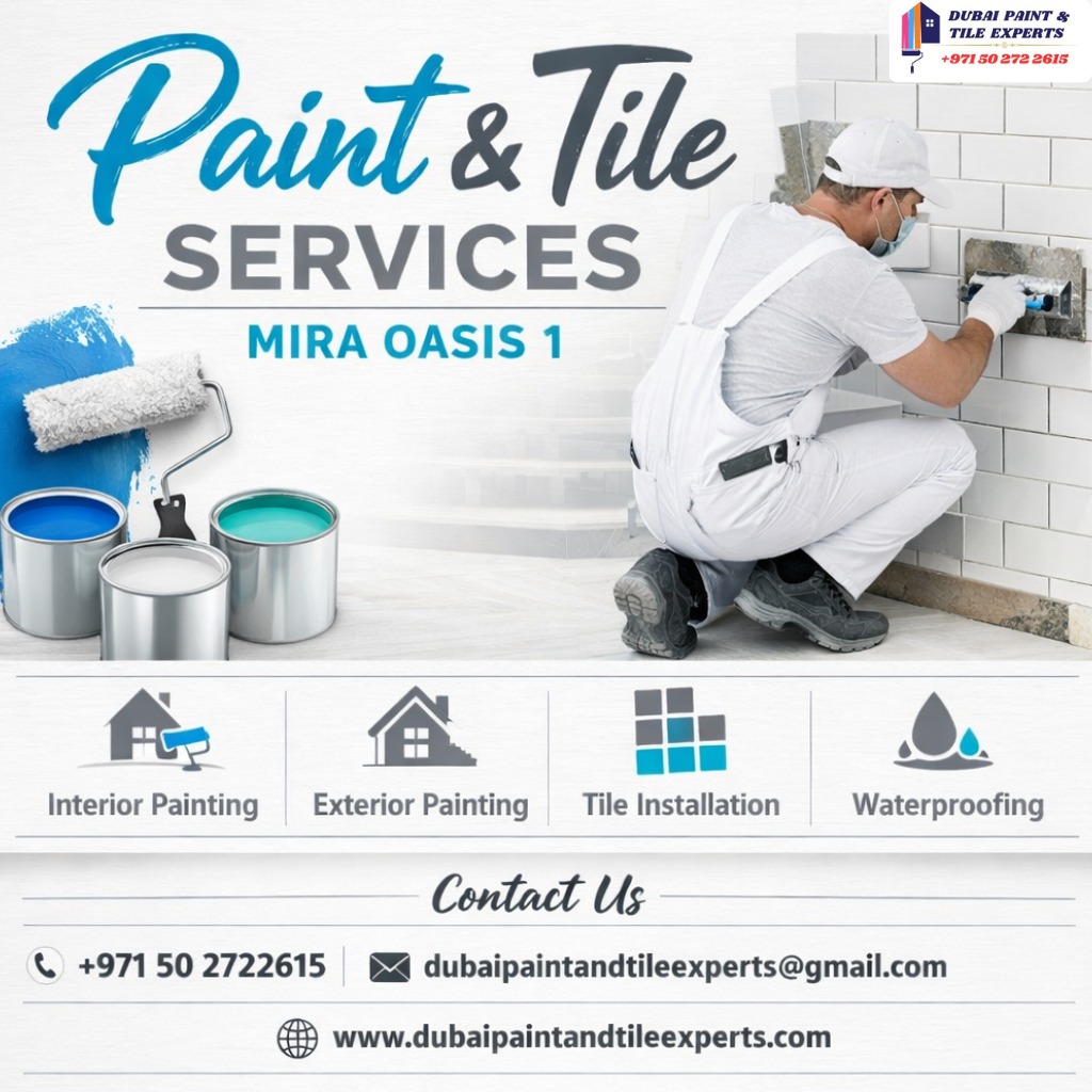 Paint and tile services Mira oasis 1 paint and tile services mira oasis 1