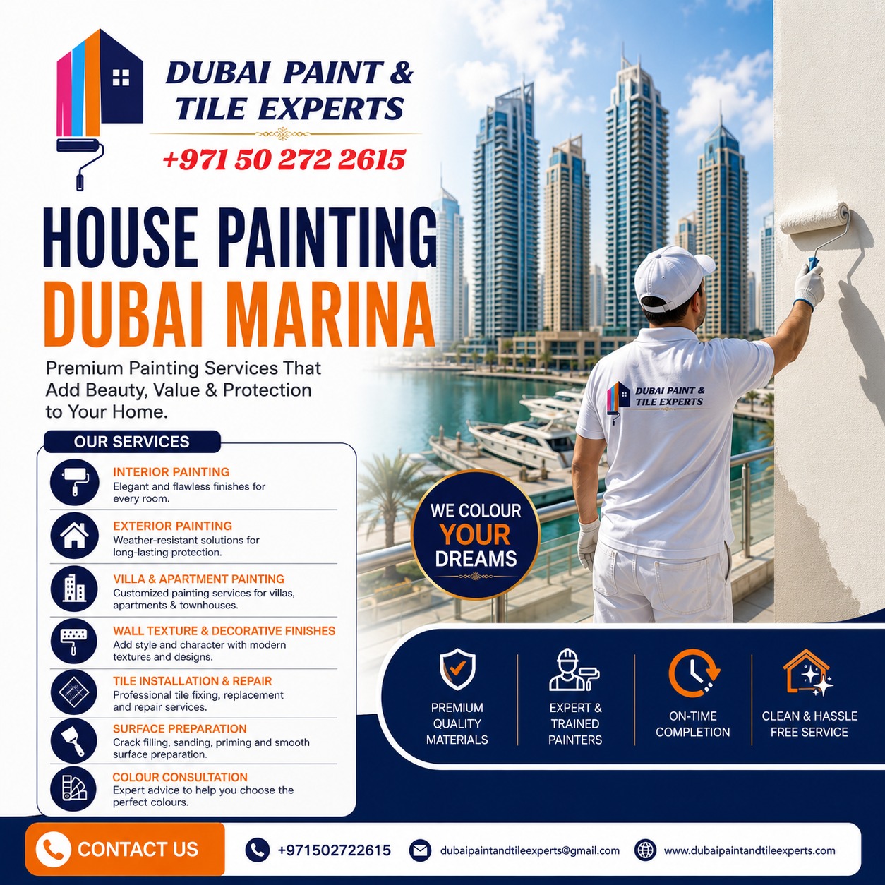 House Painting Dubai Marina house painting dubai marina