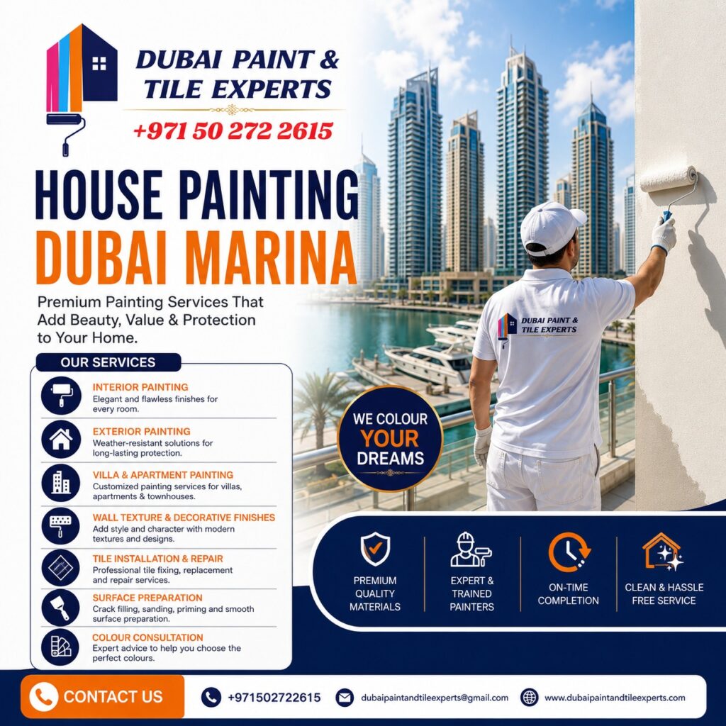 House Painting Dubai Marina house painting dubai marina
