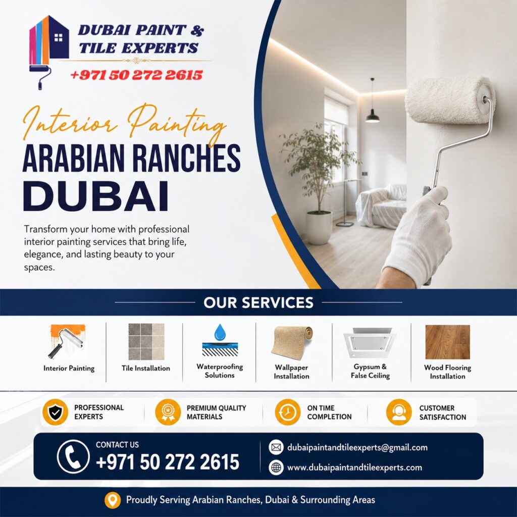 Interior Painting Arabian Ranches Dubai interior painting arabian ranches dubai