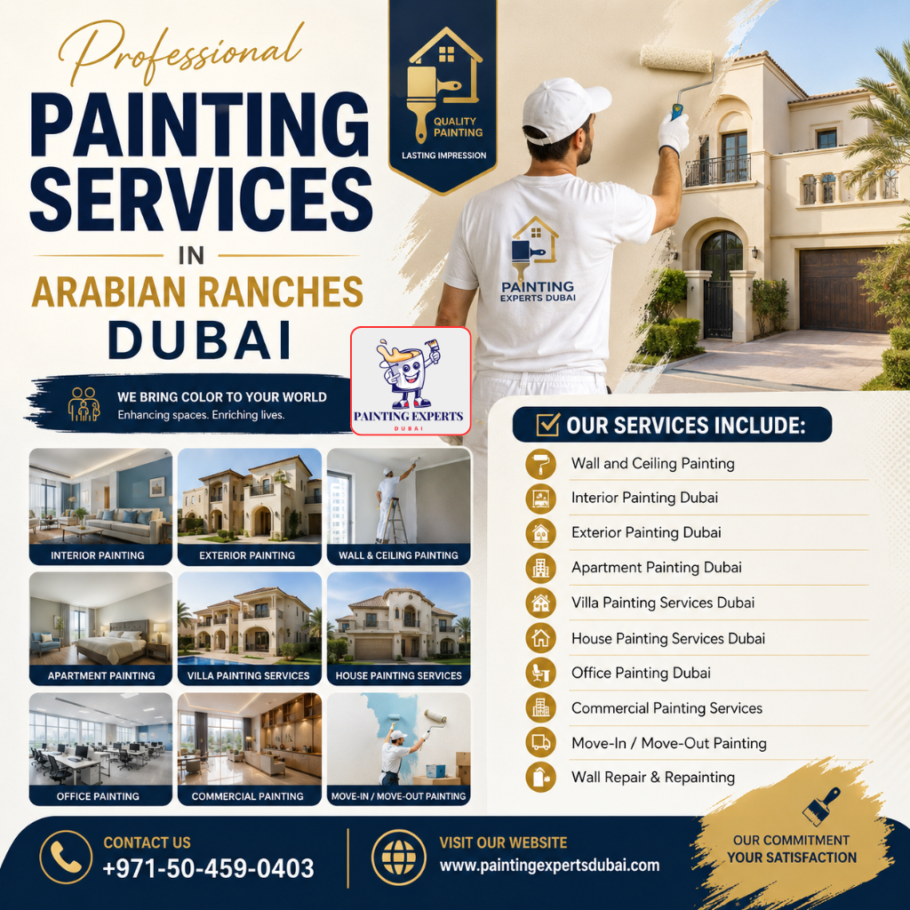 Painting Services in Arabian Ranches Dubai